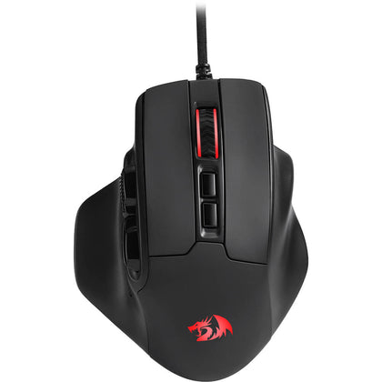 Redragon M806 BULLSEYE Wired RGB Gaming Mouse, 7 Programmable Buttons (Black)