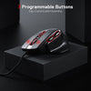 Redragon M806 BULLSEYE Wired RGB Gaming Mouse, 7 Programmable Buttons (Black)