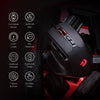 Redragon M806 BULLSEYE Wired RGB Gaming Mouse, 7 Programmable Buttons (Black)