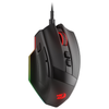 Redragon M923 STEALTH wired gaming mouse, angled view