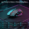 Redragon M925 wired mouse diagram showing ten programmable controls
