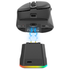 Redragon M998-STD-1K EBONY STANDARD Tri-Mode Gaming Mouse with Charging Dock — mouse charging contacts