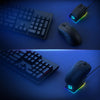 Redragon M998-STD-1K EBONY STANDARD Tri-Mode Gaming Mouse with Charging Dock — mouse on gaming desk