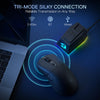 Redragon M998-STD-1K EBONY STANDARD Tri-Mode Gaming Mouse with Charging Dock — tri-mode connection options