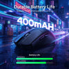 Redragon M999 ULT K1NG Tri-Mode Wireless Gaming Mouse with Charging Dock — 400mAh rechargeable battery
