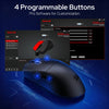 Redragon M999 ULT K1NG Tri-Mode Wireless Gaming Mouse with Charging Dock — programmable button software