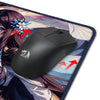 Redragon P046-S Anime Gaming Mouse Pad, Small Dark Blue — mouse on the illustrated surface