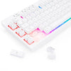 Redragon K512 SHIVA RGB Backlit Membrane Gaming Keyboard (White)