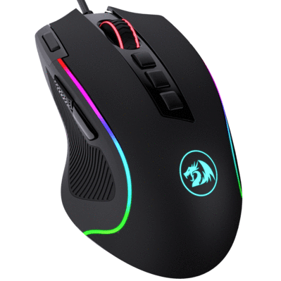 Redragon M612 PREDATOR RGB 8000 DPI Gaming Mouse with Rapid Fire Button