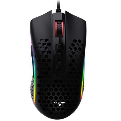 Redragon M808 STORM LUNAR Lightweight RGB Gaming Mouse with 12400 DPI, 7 Programmable Buttons - Redragon Pakistan 
