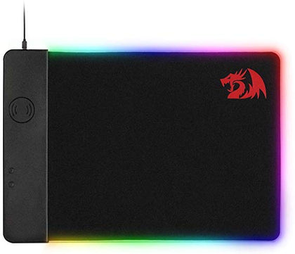 Redragon P025 RGB Gaming Mouse Pad With Wireless Charger - Redragon Pakistan