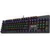 Redragon K608 VALHEIM Rainbow Mechanical Gaming Keyboard, 104 Keys NKRO Tactile Blue Switches