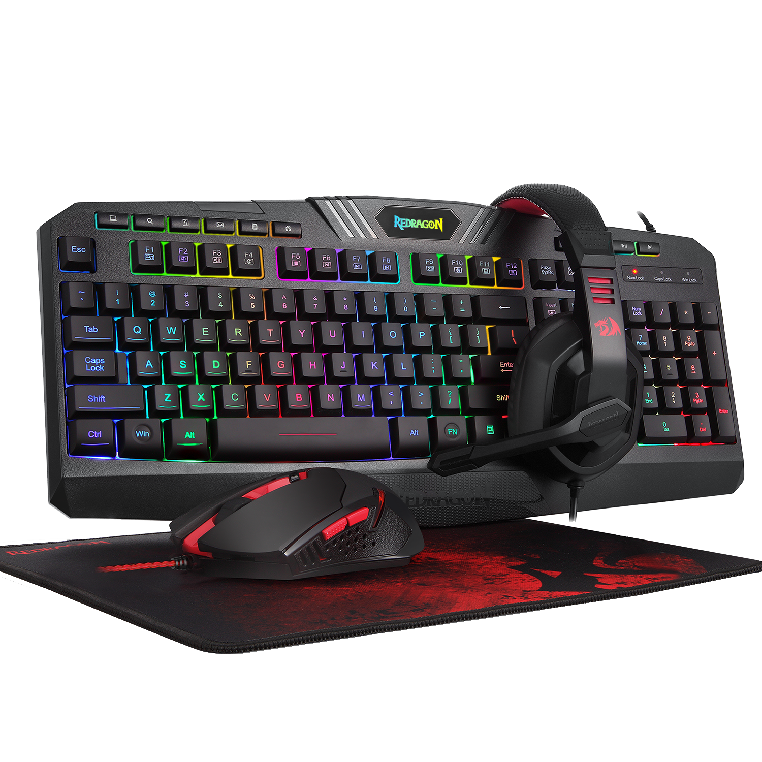 Buy Now Redragon S101 BA 2 Wired Gaming 4 in 1 Combo