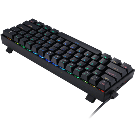 Redragon K530 RGB Draconic Wireless Mechanical Gaming Keyboard with Tactile Brown Switches (Black)