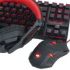 Redragon K552-BB Keyboard, M601 Mouse, P001 Mousepad and H120 Headset Combo Set (4 in 1)