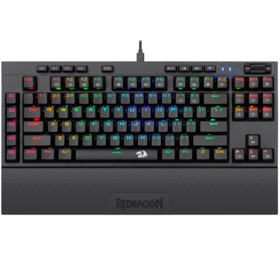 Redragon K596 VISHNU RGB Wireless Mechanical Gaming Keyboard, 87 Keys TKL