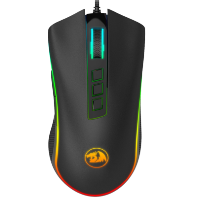 Redragon M711-FPS COBRA FPS Gaming Mouse with with 16.8 Million RGB Color Backlit, 24,000 DPI, 7 Programmable ButtonsRedragon M711-FPS COBRA FPS Gaming Mouse with with 16.8 Million RGB Color Backlit, 24,000 DPI, 7 Programmable Buttons - Redragon Pakistan