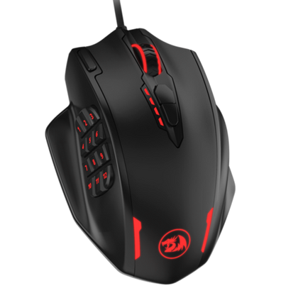 Redragon M908 IMPACT MMO Gaming Mouse with 12400 DPI - Redragon Pakistan 