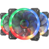 Redragon GC-F008 Computer Case 120mm PC Cooling Fan (Pack of 3)