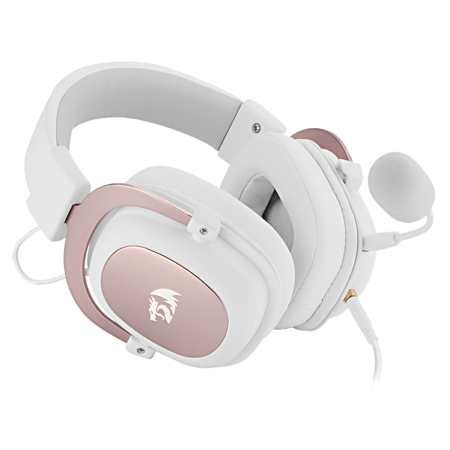 Redragon H510W ZEUS 2 Wired Gaming Headset - 7.1 Surround Sound (White)