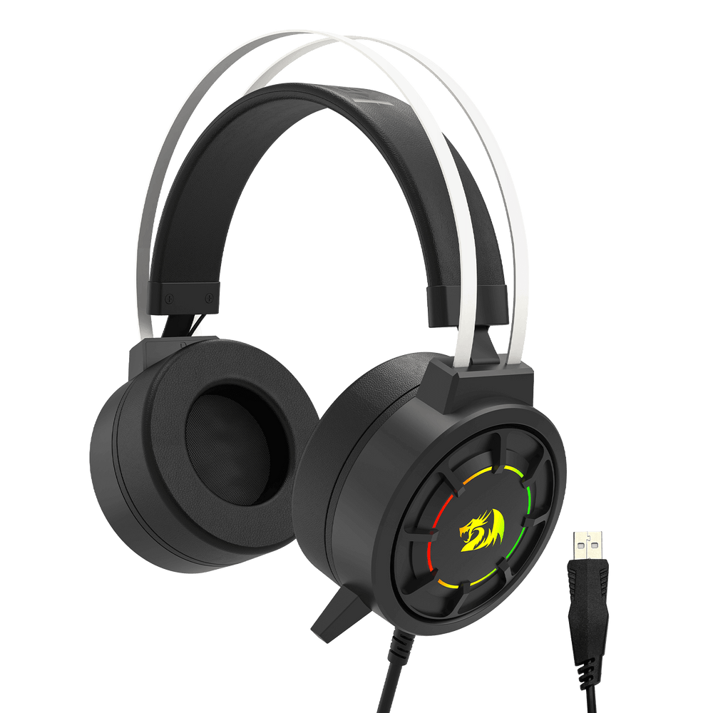 Redragon H314 GRENDEL RGB Lightweight USB Gaming Headset